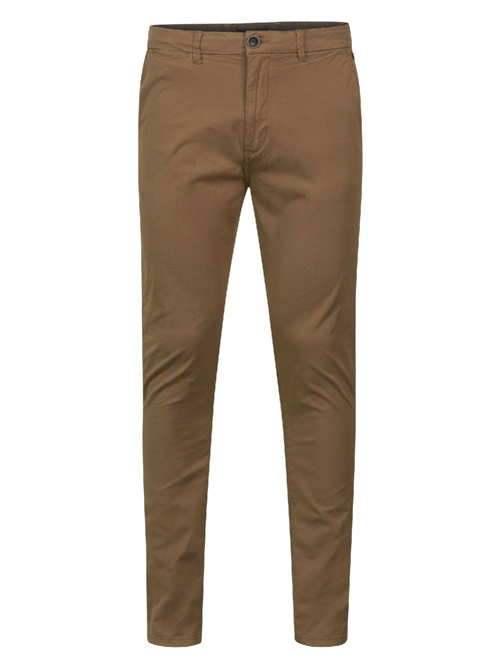 Petrol M-1030-Tro583 - Men Non Denim Chino (7125 Concrete Brown) Schlussverkauf