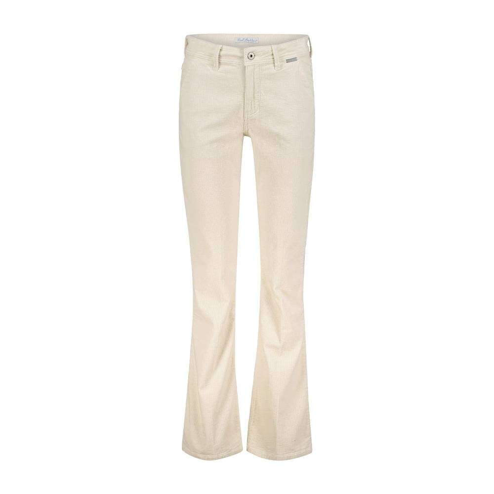 Red Button SRB4053 Bibette Corduroy Regular Rise Ecru Kostenloser Versand