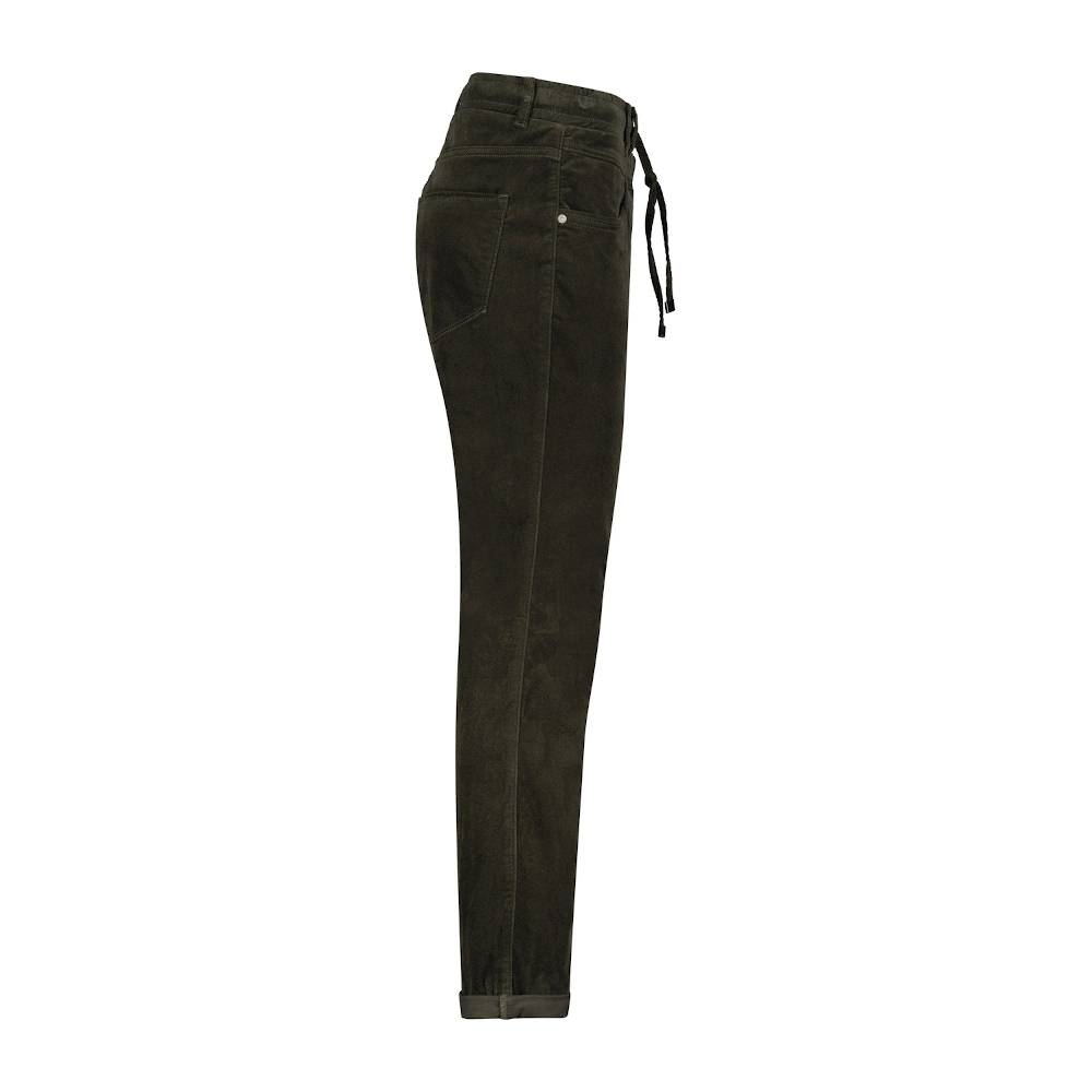 Red Button SRB4052 Tessy Velvet Regular Rise Dark Green Fabrik Onlineshop