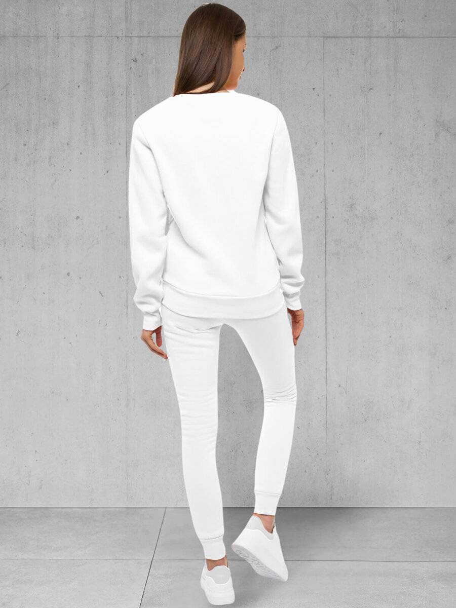 Ozonee Damen Trainingsanzug Weiß OZONEE 31 Fabrik Onlineshop