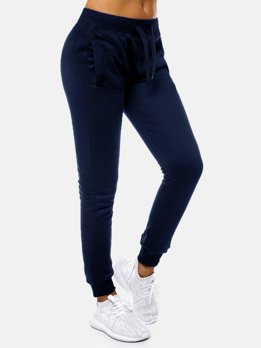 Ozonee Damen Trainingsanzug Dunkelblau OZONEE 25 Sonderangebot