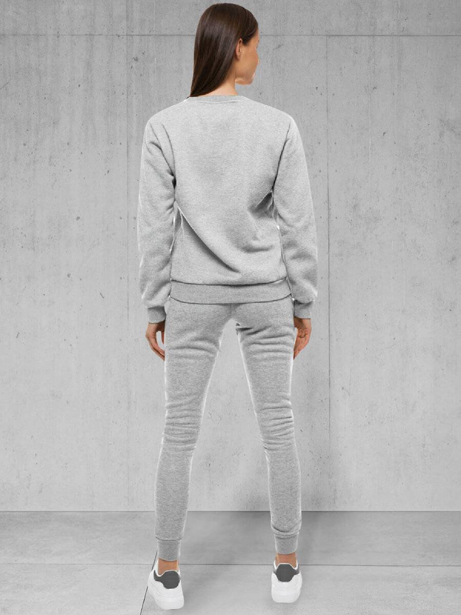 Ozonee Damen Trainingsanzug Grau OZONEE 20 Günstig kaufen