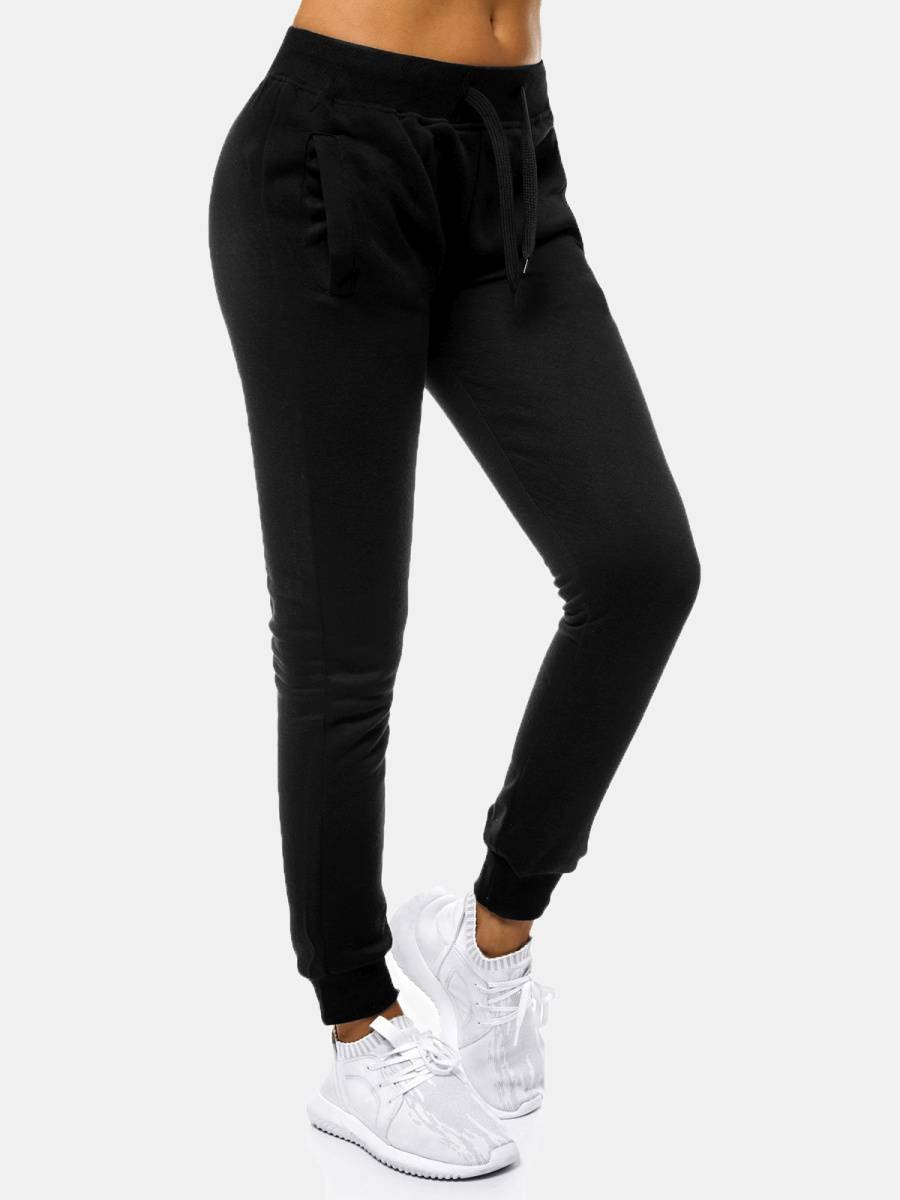 Ozonee Zweiteiliges Trainingsanzug-Set Schwarz OZONEE JS/CKW03 Bis zu 60% Rabatt
