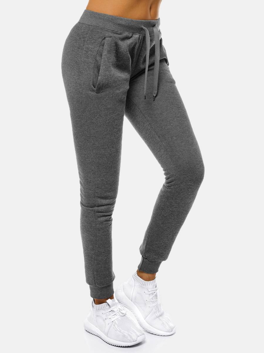 Ozonee Zweiteiliges Trainingsanzug-Set Anthrazit OZONEE JS/CKW01 Bis zu 55% Rabatt
