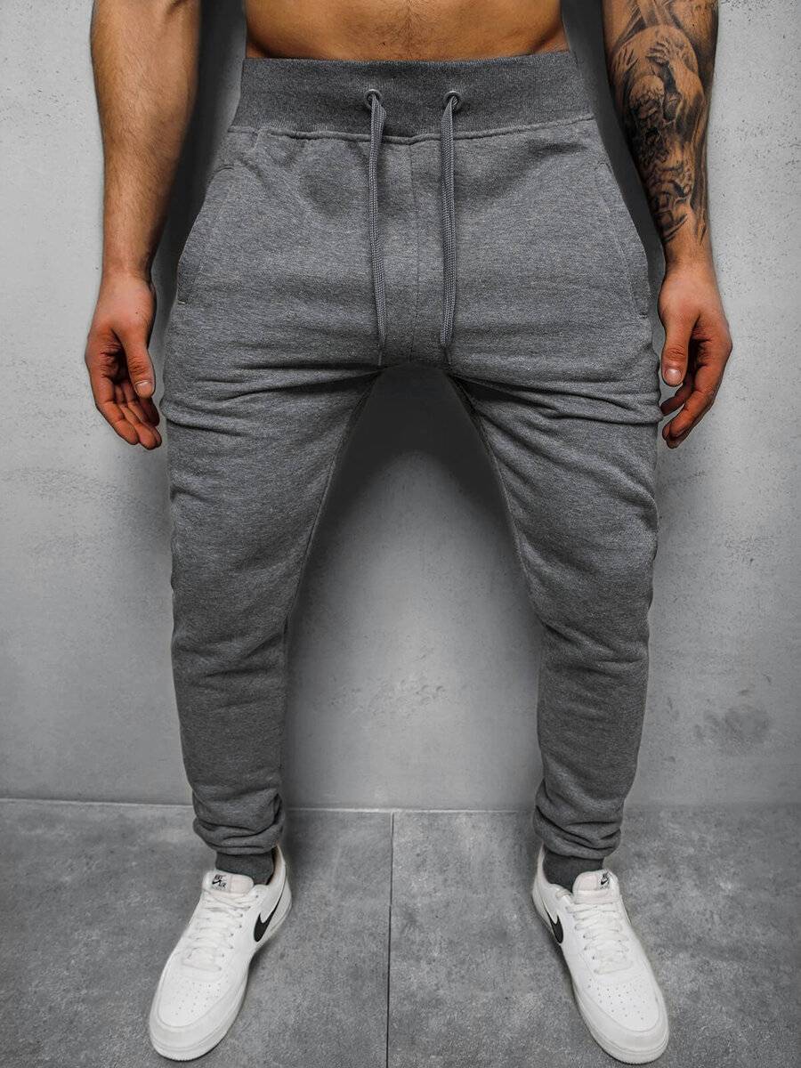 Ozonee Herren Sportanzug Anthrazit OZONEE JS/XW2008 Clearance-Verkauf