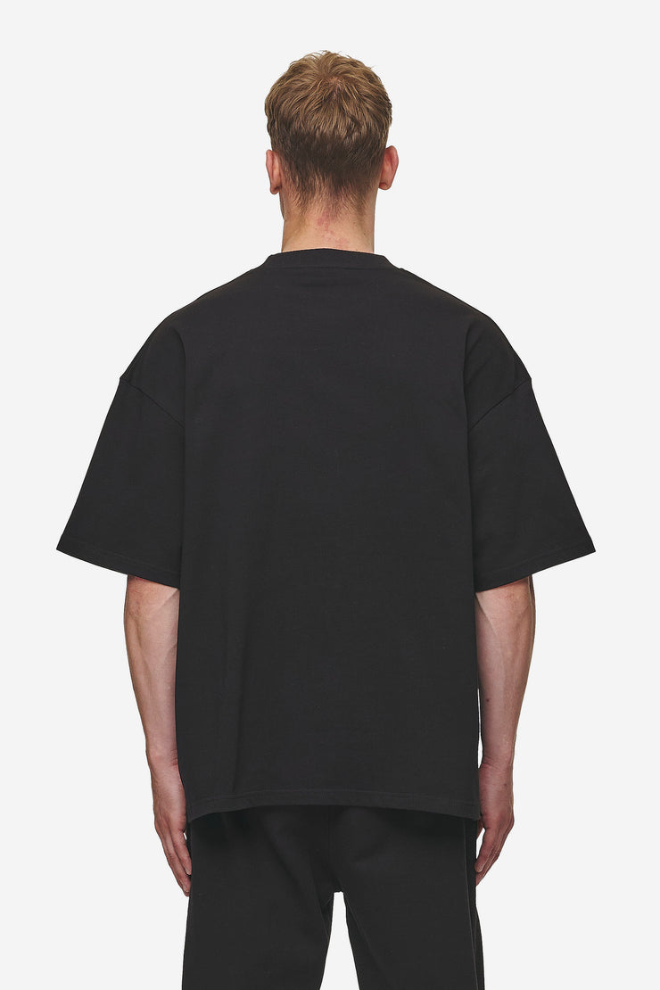 Pegador Logo Boxy Tee Washed Black Begrenzt auf 3 Tage