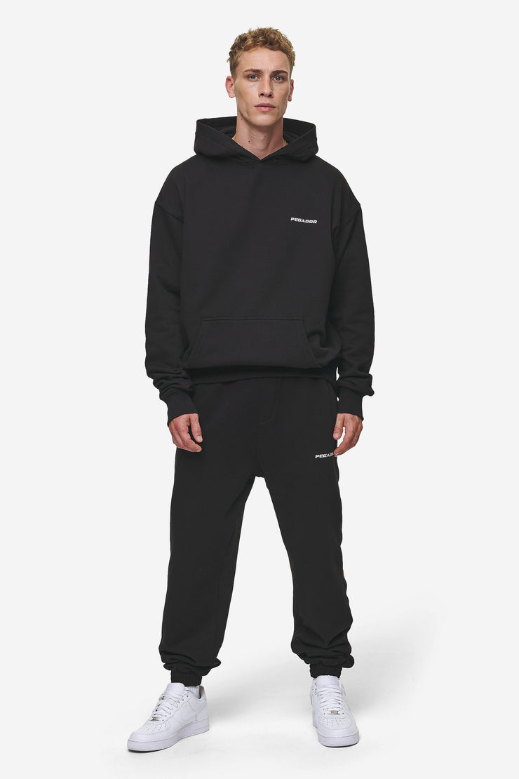 Pegador Logo Heavy Sweat Jogger Washed Black zollfrei
