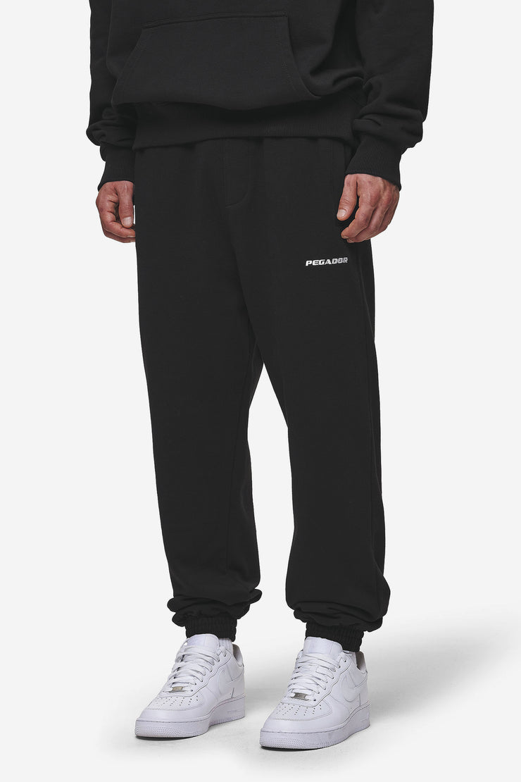 Pegador Logo Heavy Sweat Jogger Washed Black zollfrei