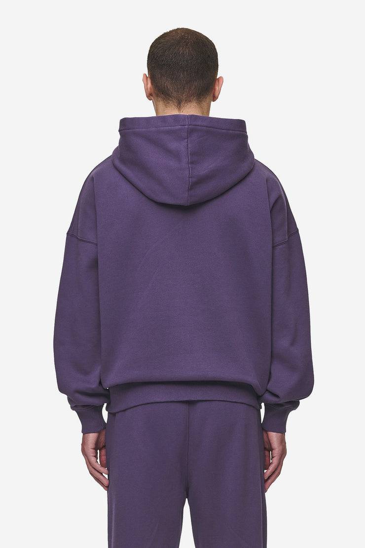 Pegador Logo Boxy Hoodie Washed Deep Purple 2025