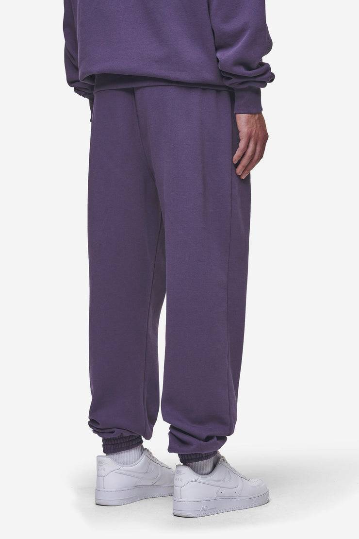 Pegador Logo Heavy Sweat Jogger Washed Deep Purple Outlet