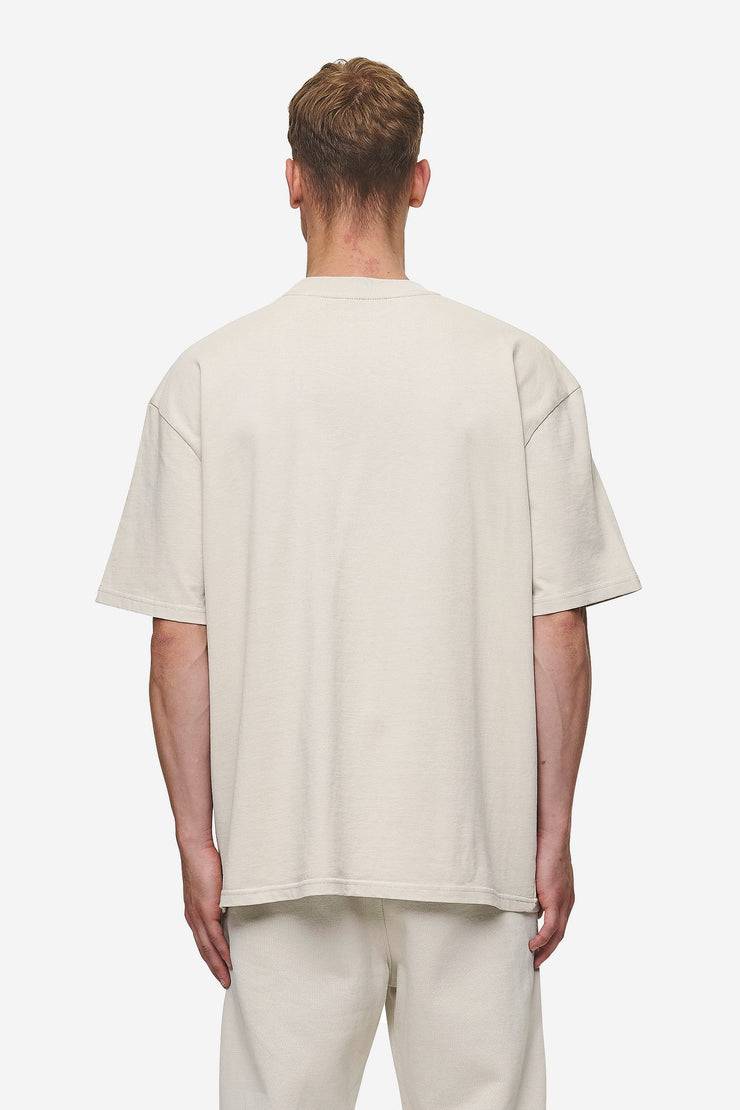 Pegador Logo Oversized Tee Washed Light Beige Schlussverkauf