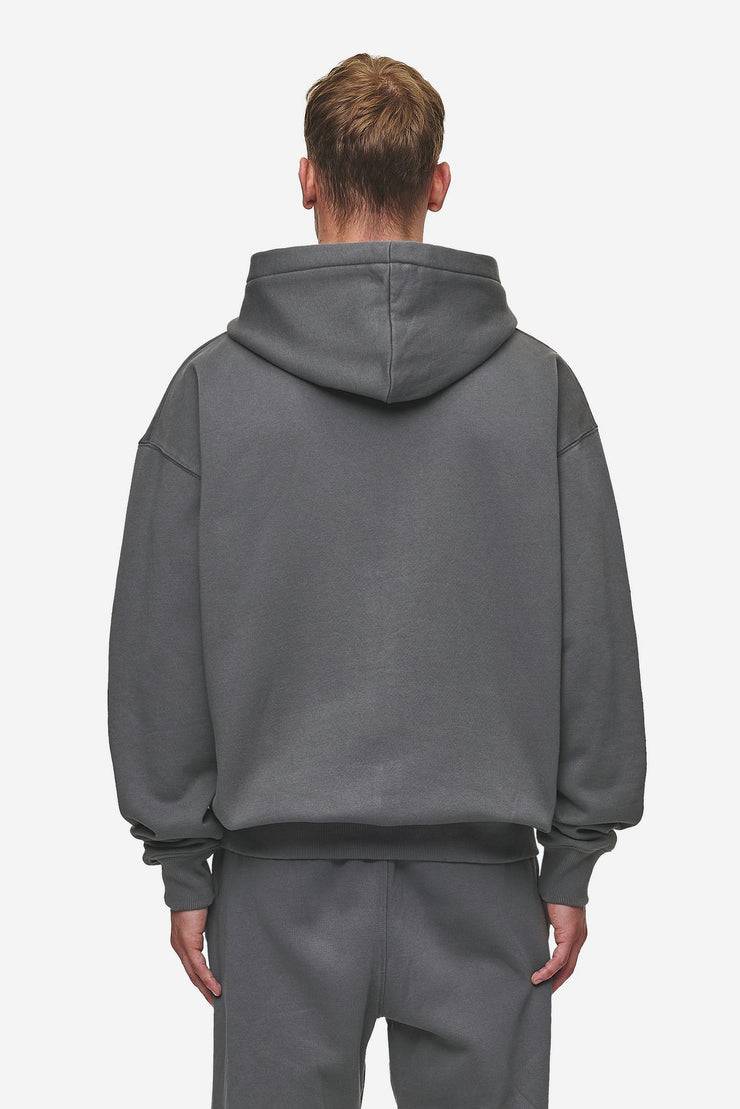 Pegador Logo Oversized Sweat Jacket Washed Anthracite Meist gekauft