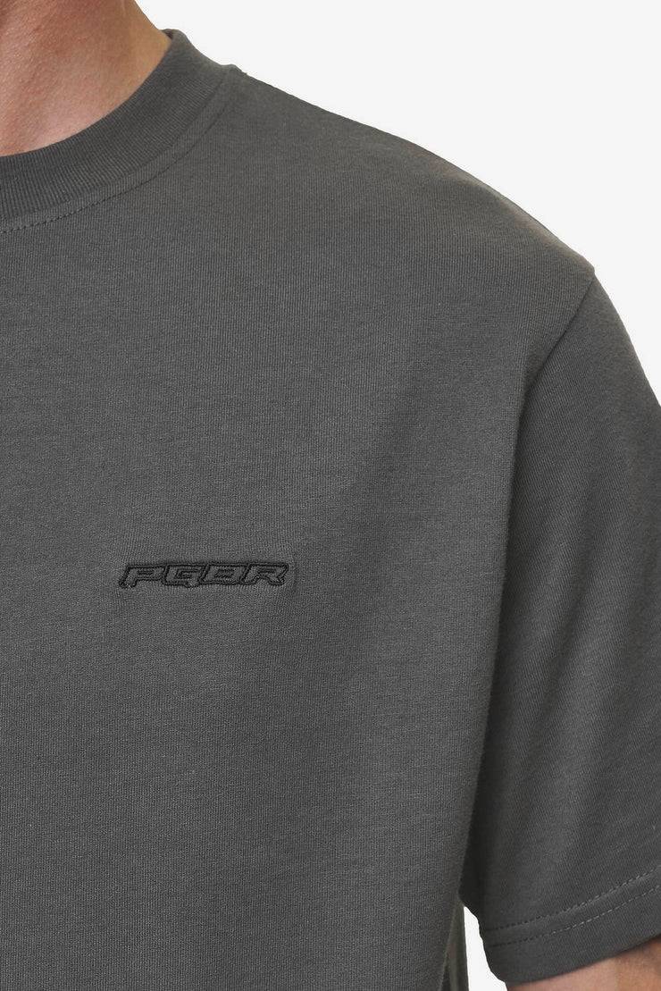 Pegador Bane Slim Tee Washed Anthracite Fabrikpreis