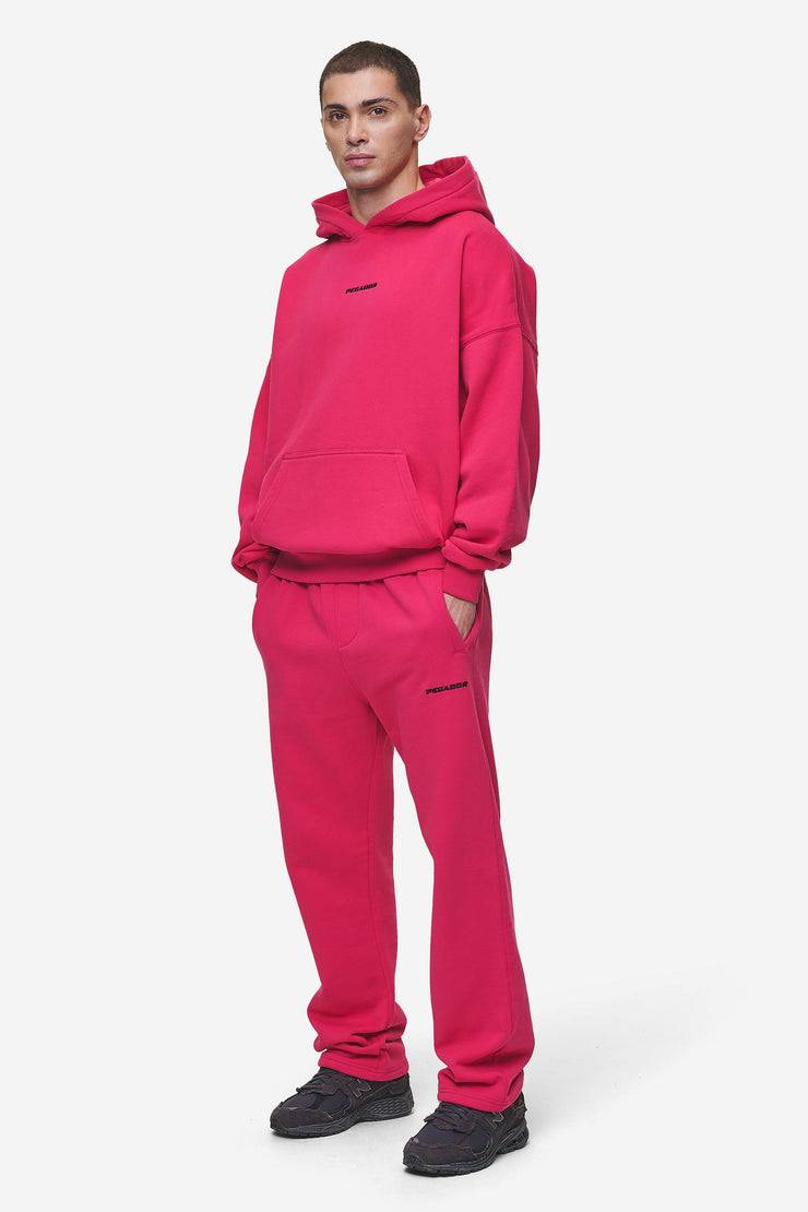 Pegador Logo Boxy Hoodie Washed Virtual Pink Rabatt