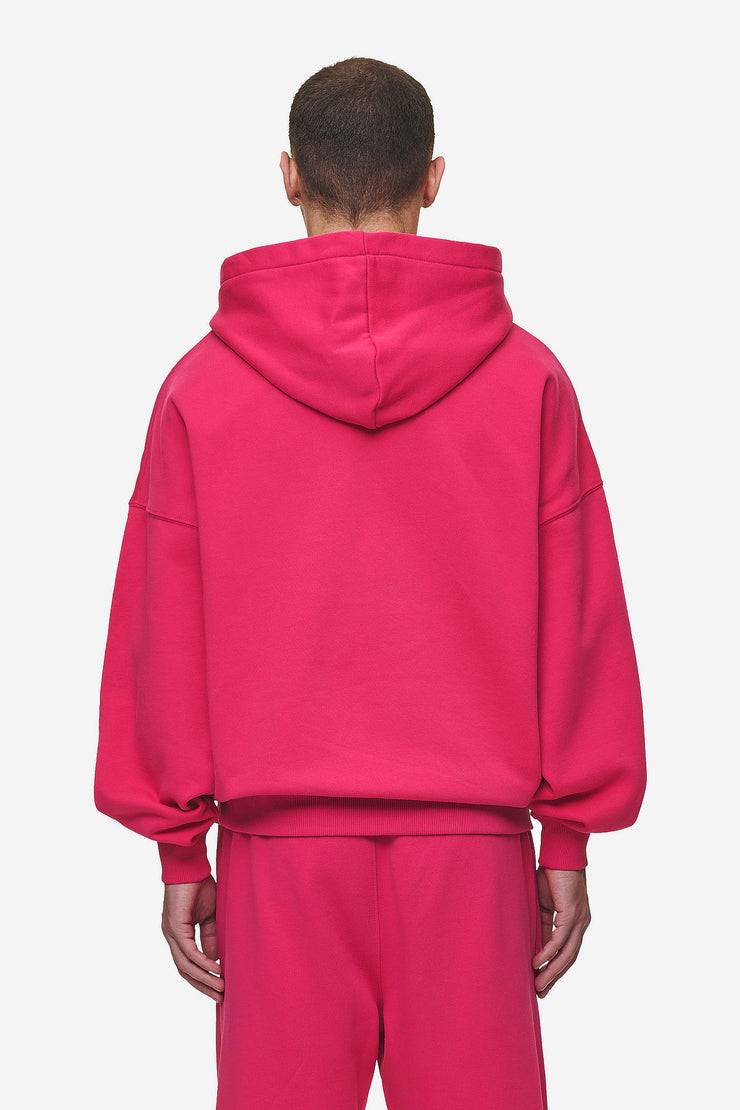Pegador Logo Boxy Hoodie Washed Virtual Pink Rabatt