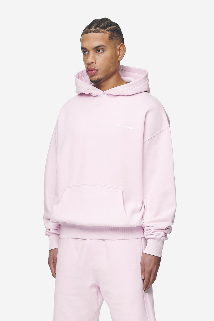 Pegador Logo Oversized Hoodie Washed Bubblegum White Gum Versandkostenfrei