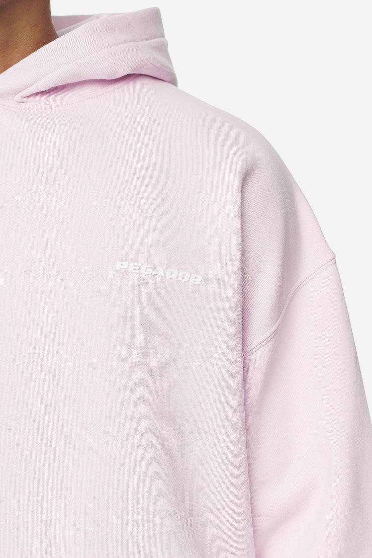 Pegador Logo Oversized Hoodie Washed Bubblegum White Gum Versandkostenfrei