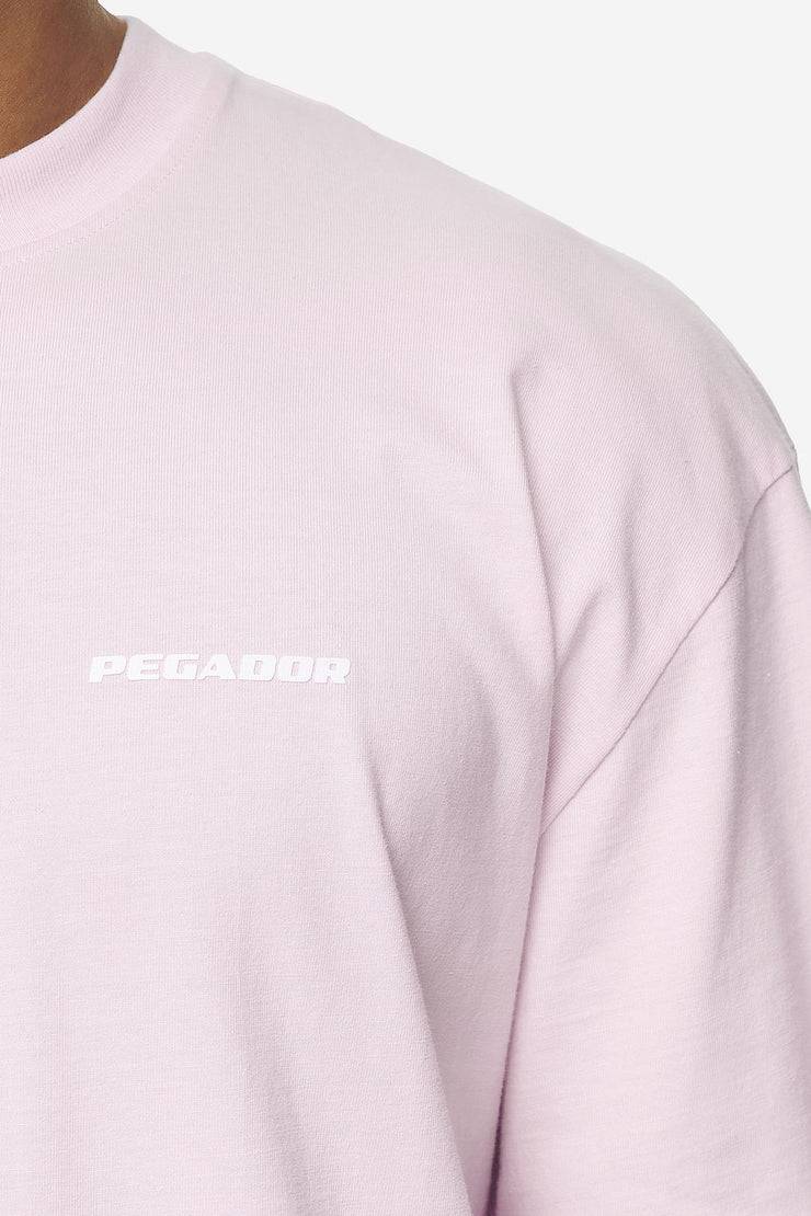 Pegador Logo Oversized Tee Washed Bubblegum White Gum Online Shopping