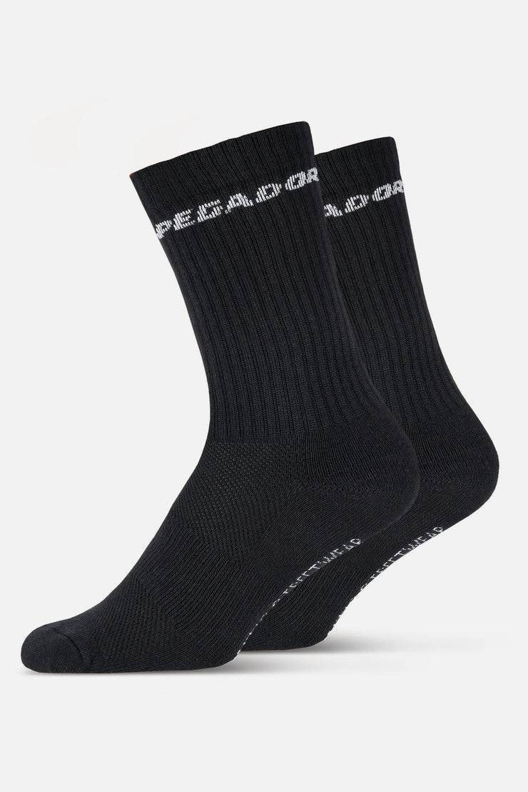 Pegador Certified Side Logo Socks Black White Black Friday