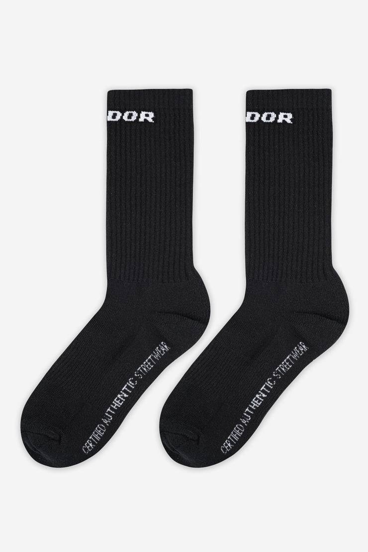 Pegador Certified Logo Socks Black White Weihnachtsangebot