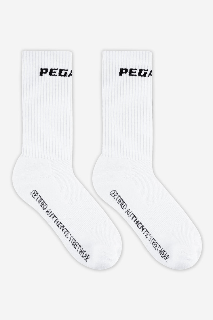 Pegador Certified Logo Socks White Black Osterangebot