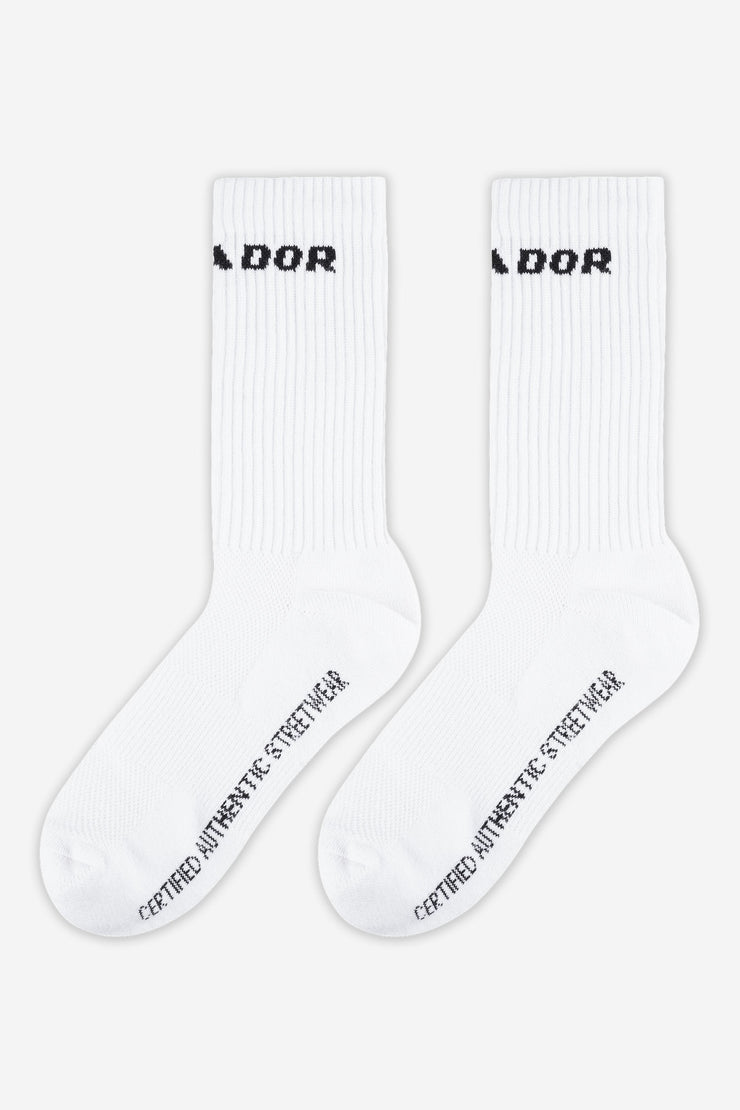 Pegador Certified Logo Socks White Black Osterangebot
