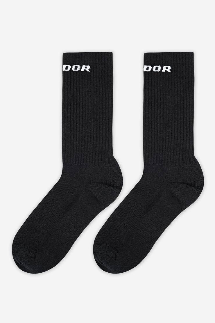 Pegador Logo Socks Black White Valentinstagsangebot
