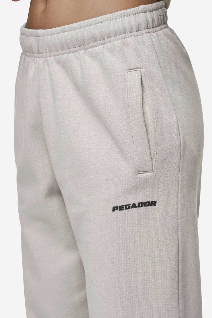 Pegador Villa High Waisted Sweat Pants Washed Moon Grey Black Gum Neuheiten