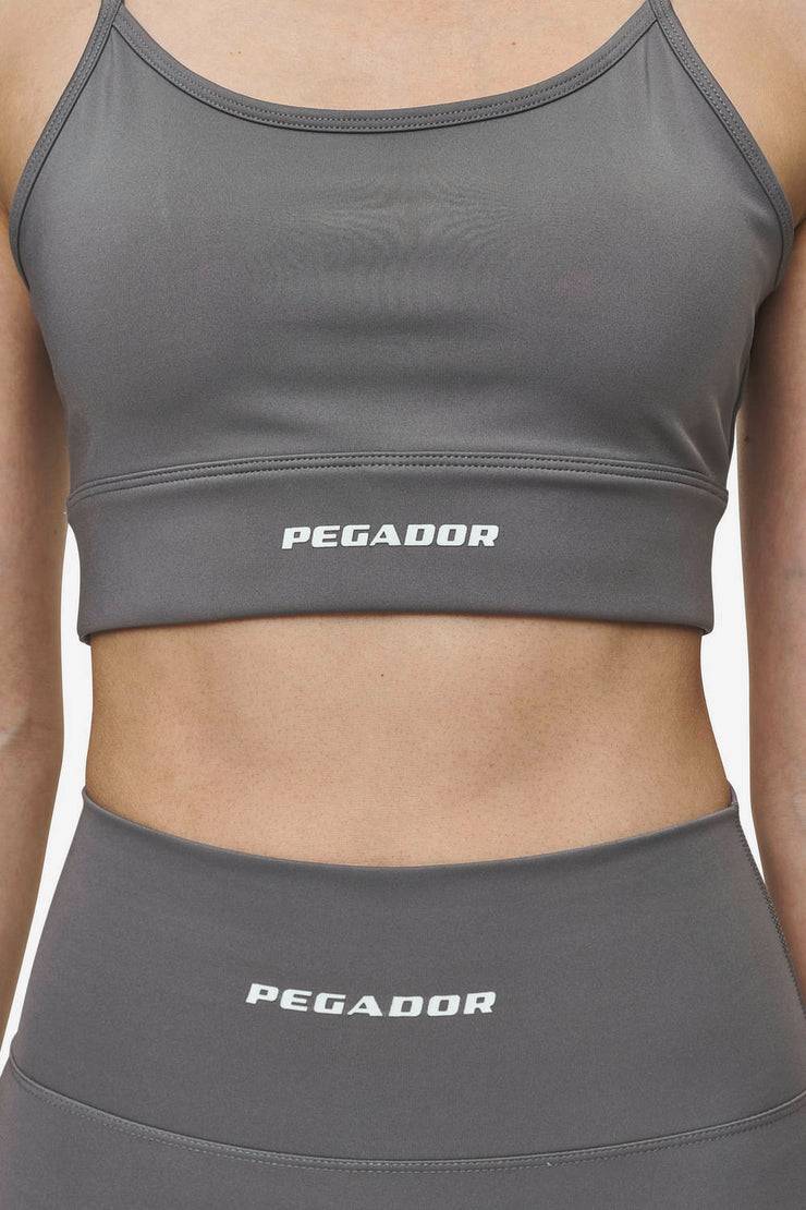 Pegador Taja Sport Bra Deep Grey White Kauf eins, bekomm eins gratis