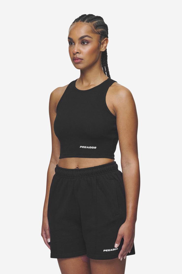 Pegador Ayla Crop Top Black White Begrenzte Freigabe