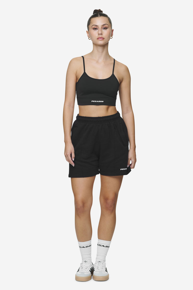 Pegador Sully High Waisted Shorts Black White Gum Zeitbegrenzte Promotion