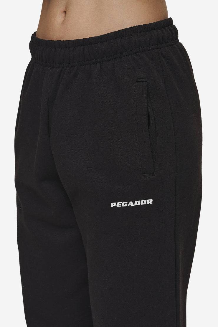 Pegador Villa High Waisted Sweat Pants Black White Gum Nur für heute