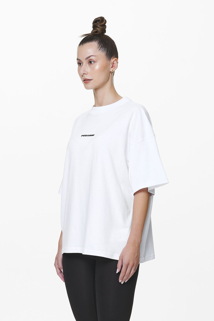 Pegador Bel Air Heavy Oversized Tee White Gum Discount Store für neue Produkte