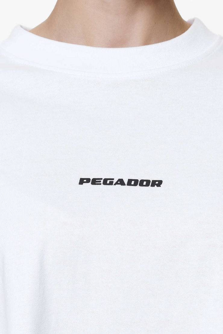 Pegador Bel Air Heavy Oversized Tee White Gum Discount Store für neue Produkte