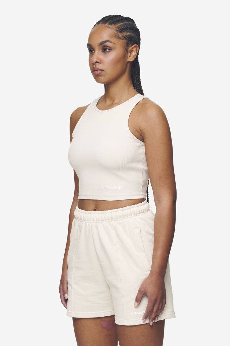Pegador Ayla Crop Top Washed Coast Sand White Kostenloser Versand international