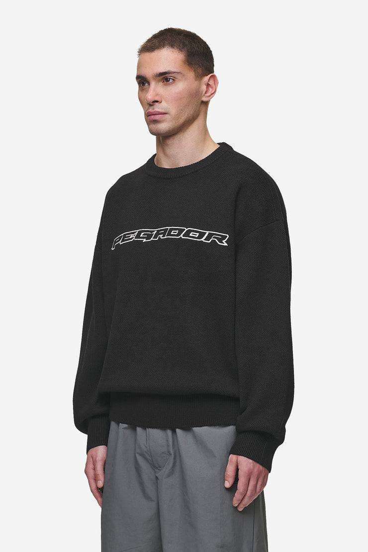 Pegador Lenox Oversized Knit Sweater Black 2025