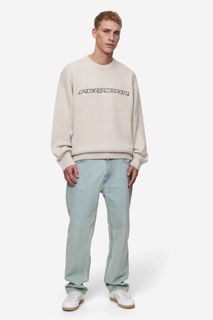 Pegador Lenox Oversized Knit Sweater Light Beige Online