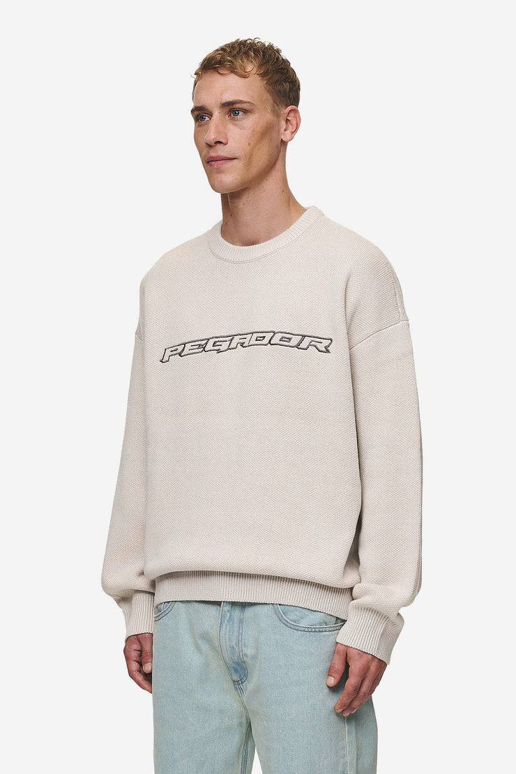 Pegador Lenox Oversized Knit Sweater Light Beige Online