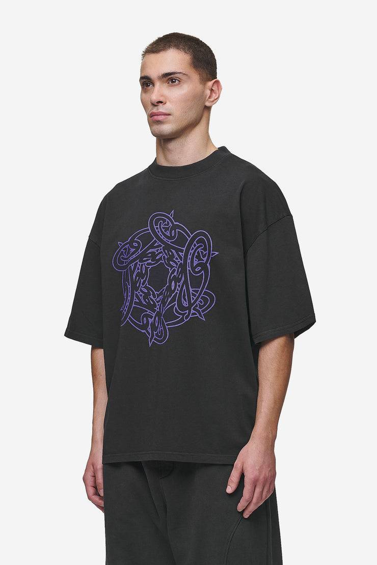 Pegador Dalk Boxy Tee Vintage Black im Angebot