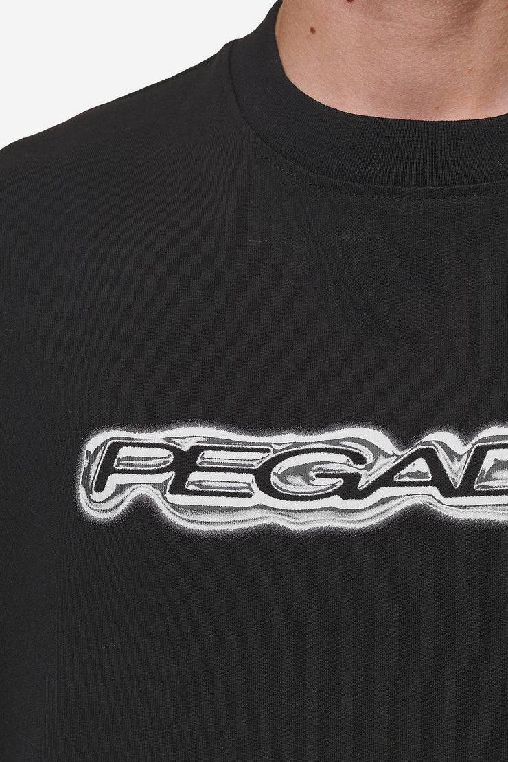 Pegador Baxter Boxy Tee Washed Black Limitierter Zeitrabatt