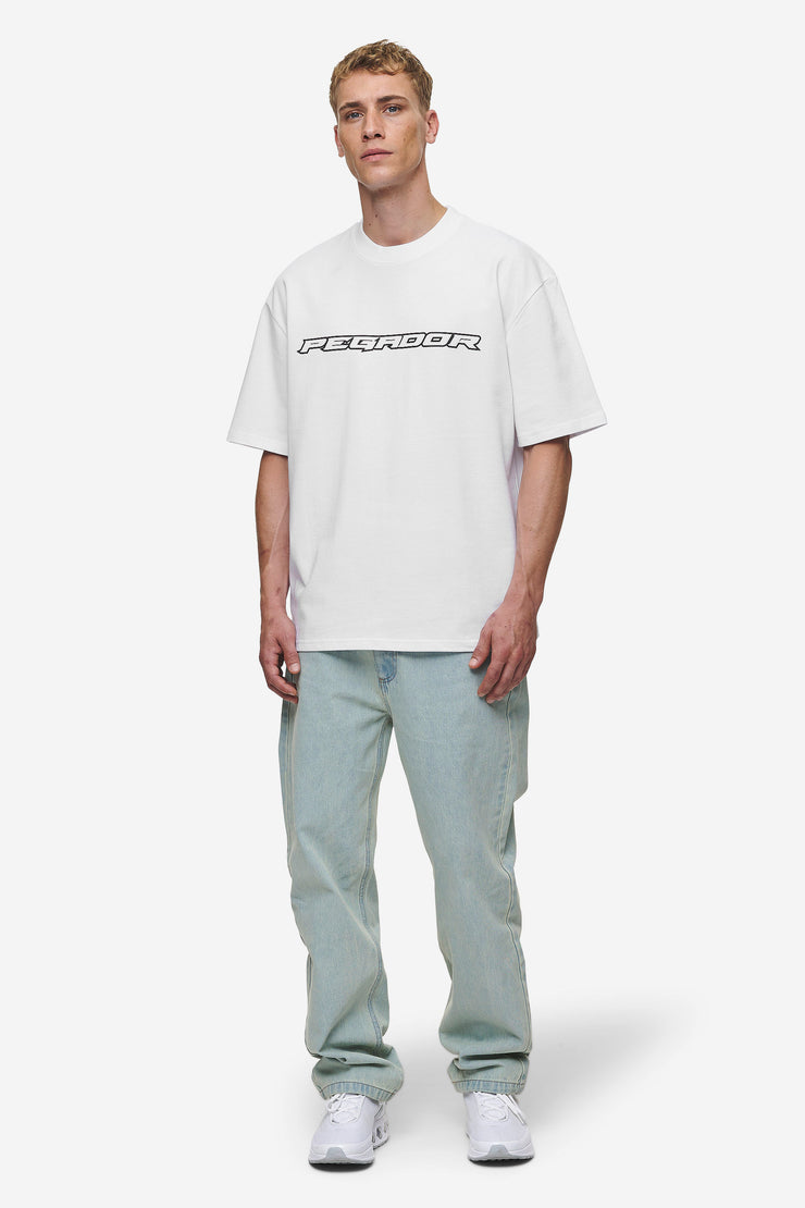 Pegador Alden Oversized Tee White Sonderangebot