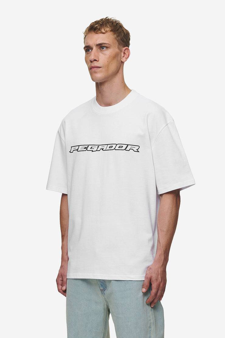 Pegador Alden Oversized Tee White Sonderangebot