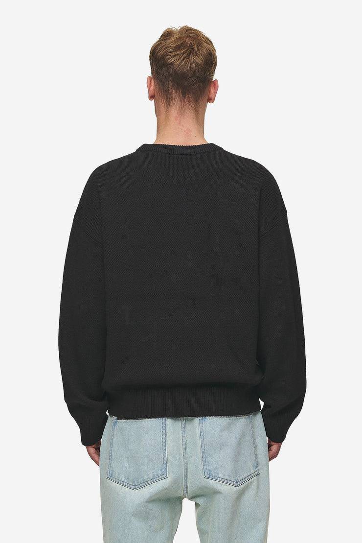 Pegador Logo Oversized Knit Sweater Black Rabatt