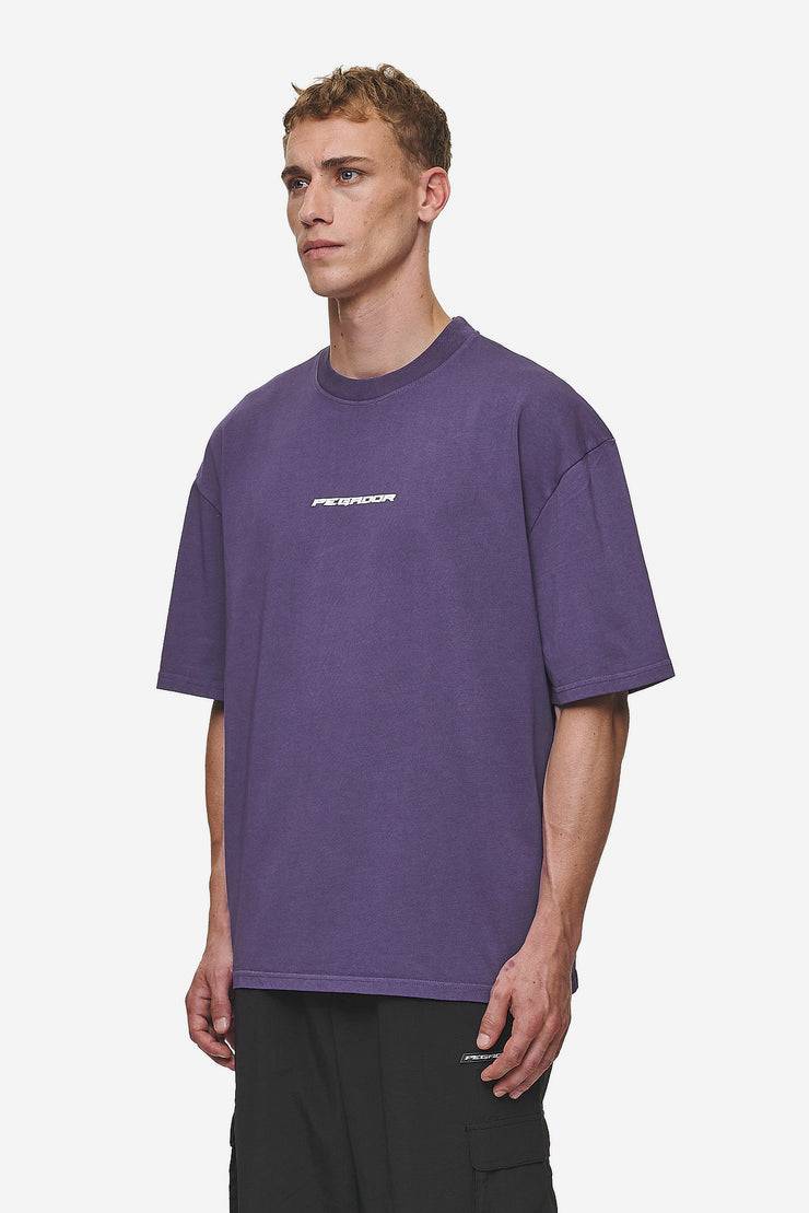 Pegador Dubose Oversized Tee Vintage Deep Purple Cyber Monday