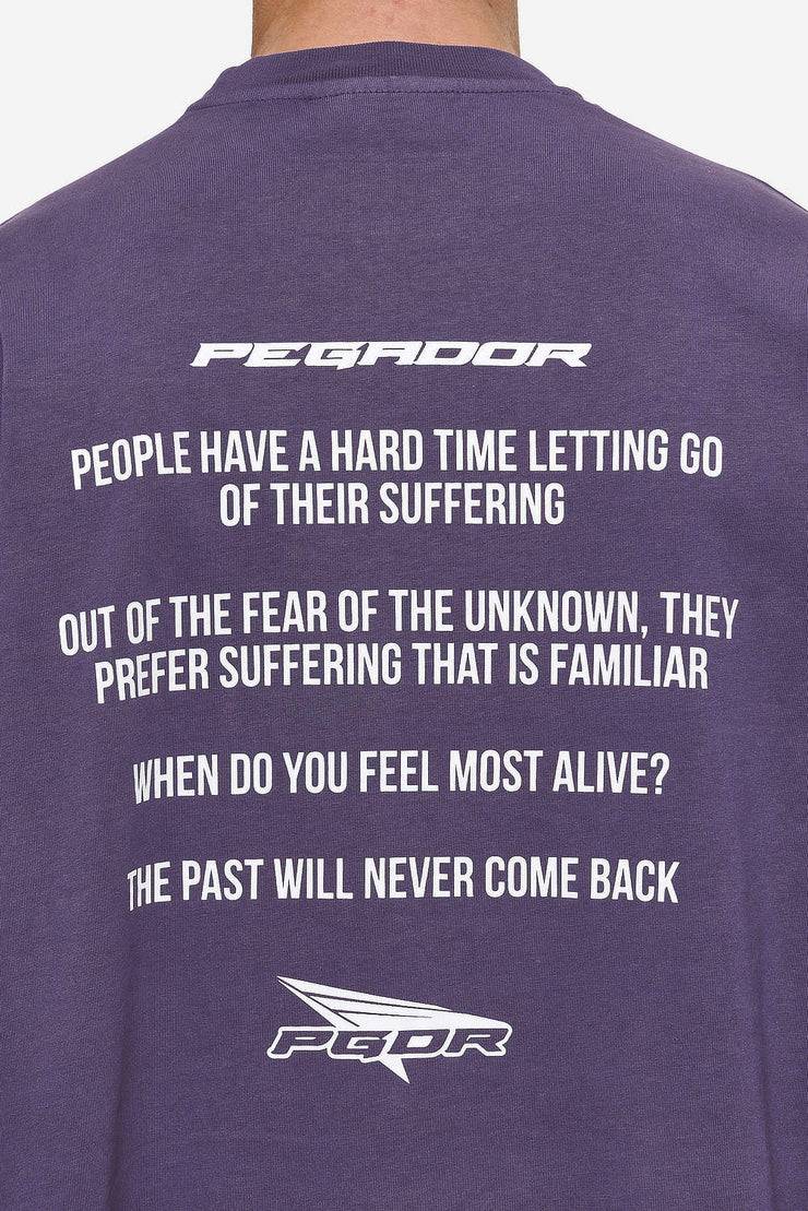 Pegador Dubose Oversized Tee Vintage Deep Purple Cyber Monday