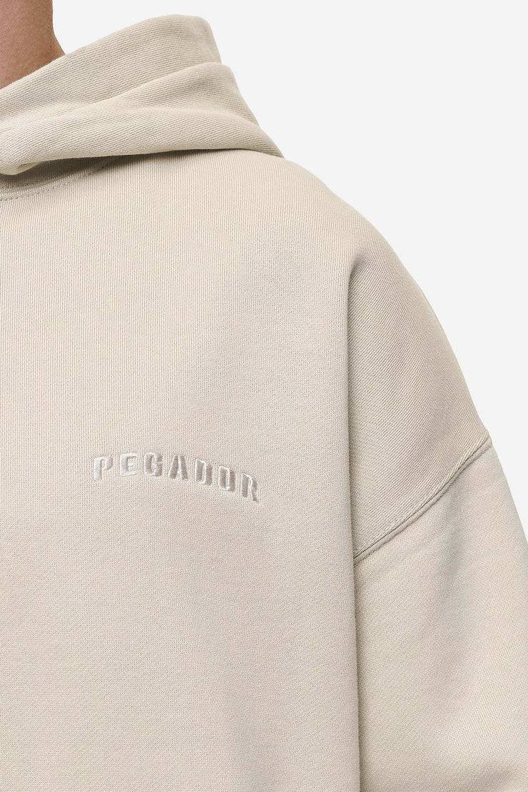 Pegador Buford Oversized Hoodie Washed Light Beige Weihnachtsangebot