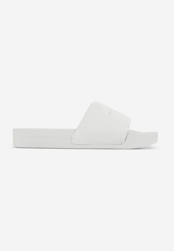 Pegador Logo Slide White White Lagerräumung