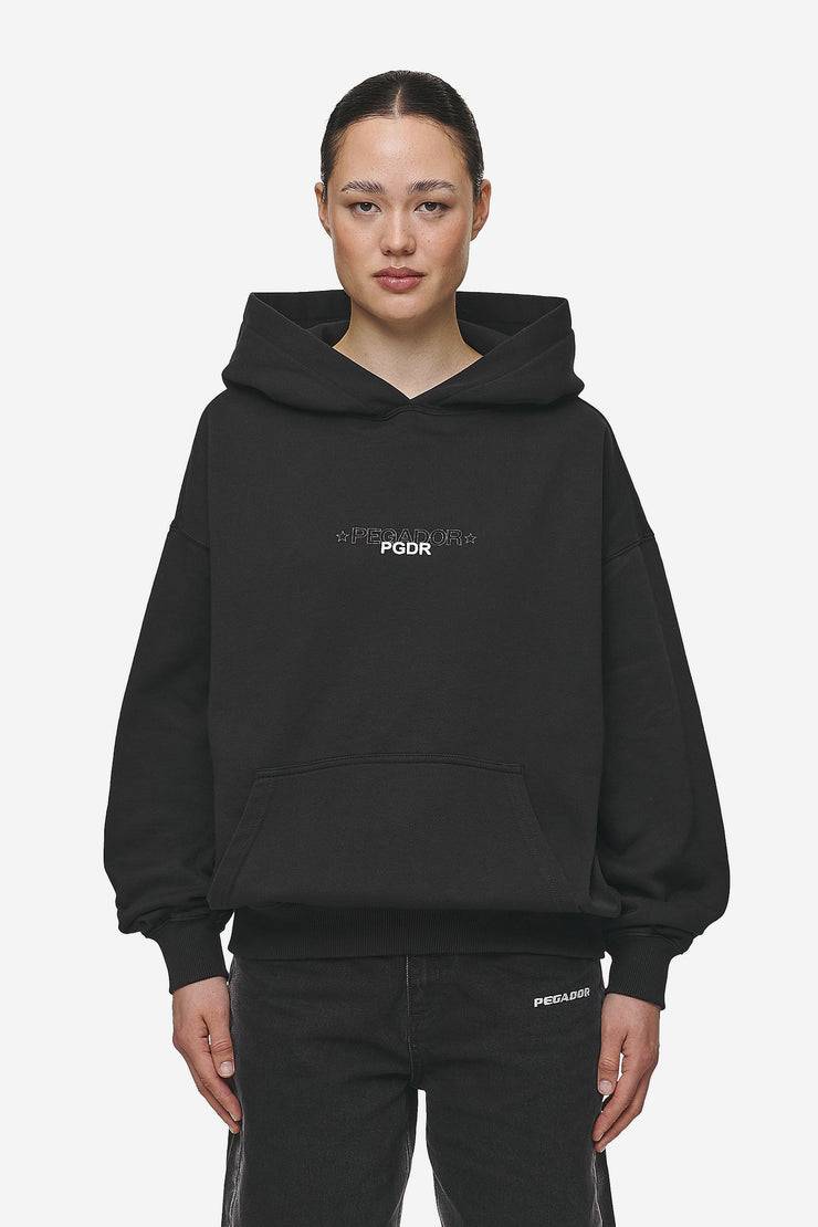 Pegador Sonia Oversized Hoodie Washed Black Bestseller