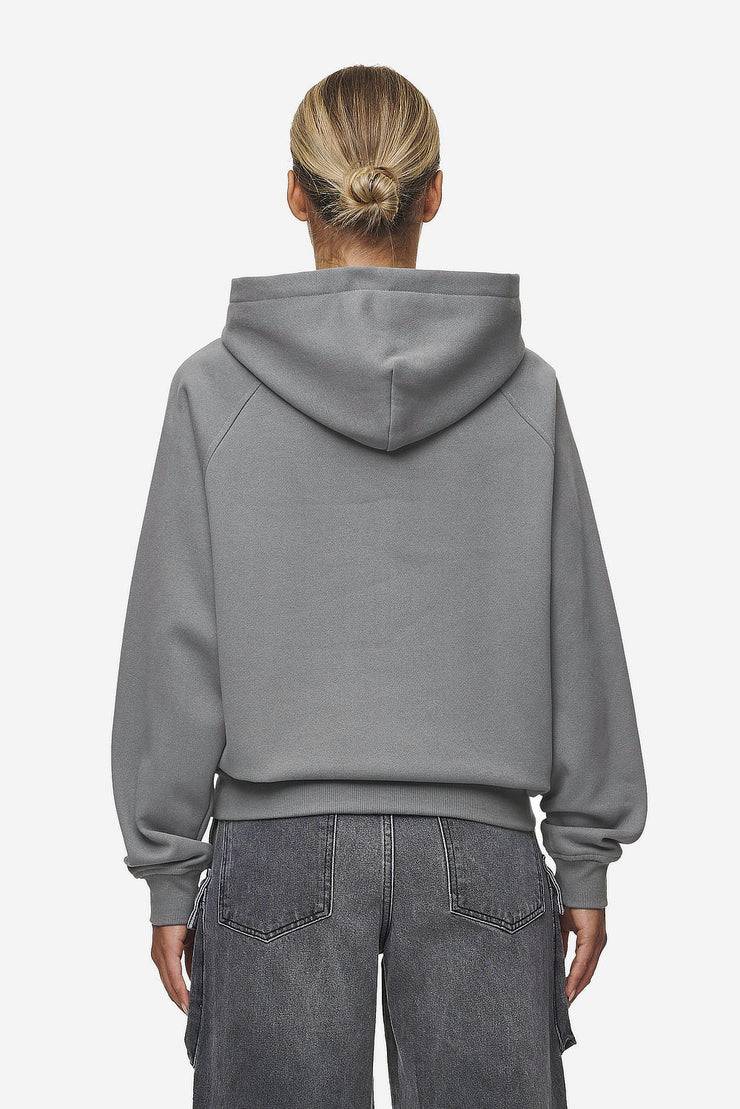 Pegador Klaria Oversized Hoodie Washed Deep Grey Räumungsverkauf