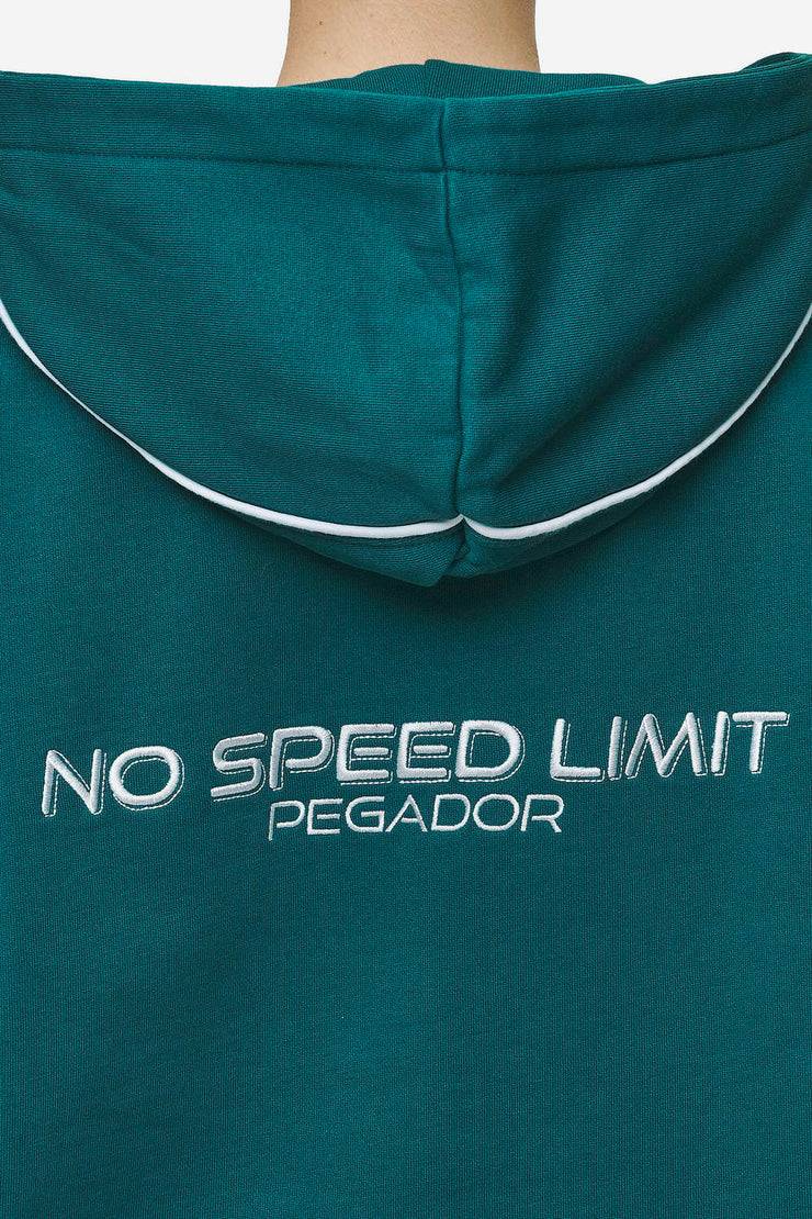 Pegador Naomi Oversized Hoodie Washed Urban Turquoise Tägliche Deals